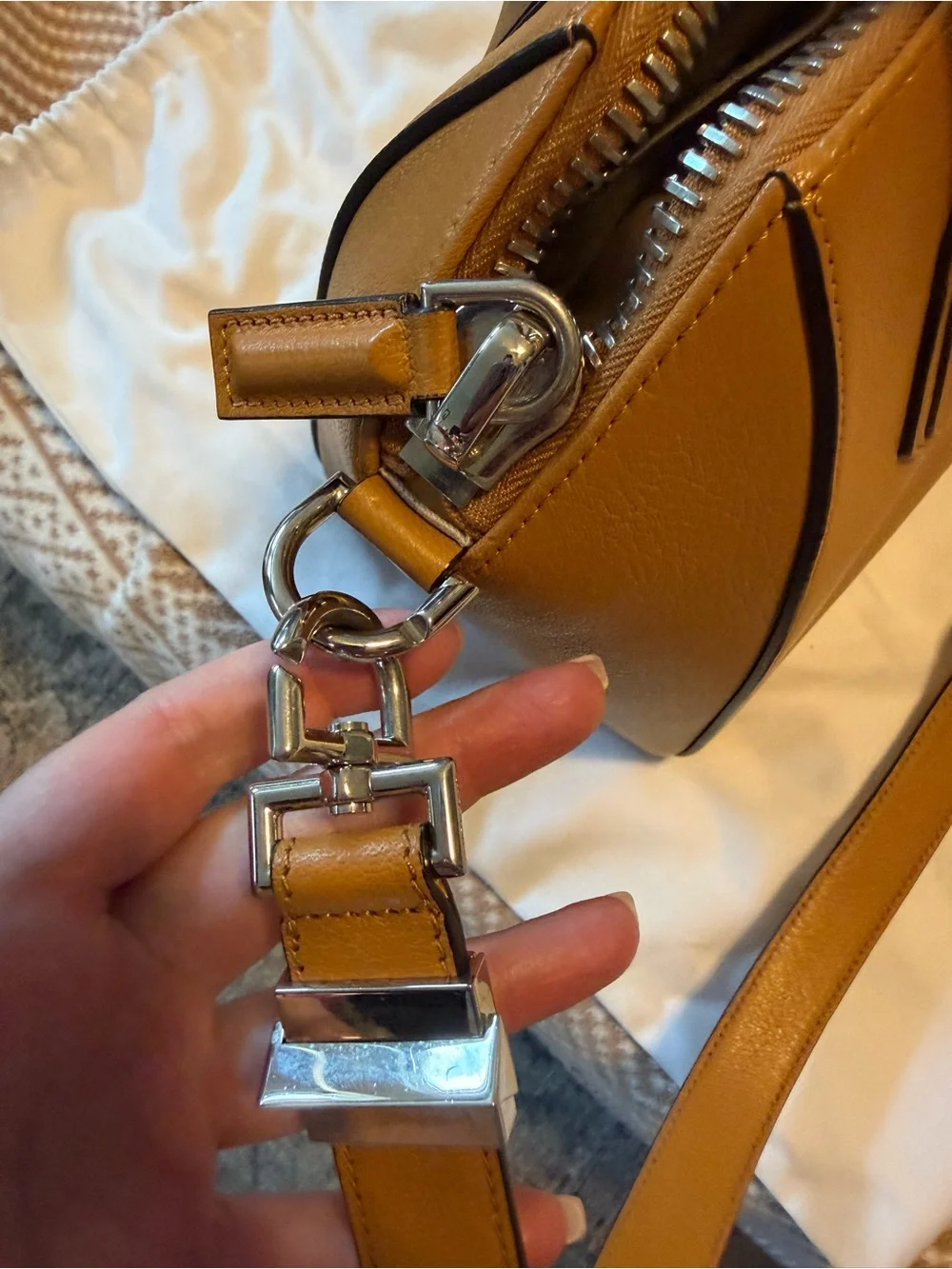 Givenchy Antigona Small Satchel in Light Brown